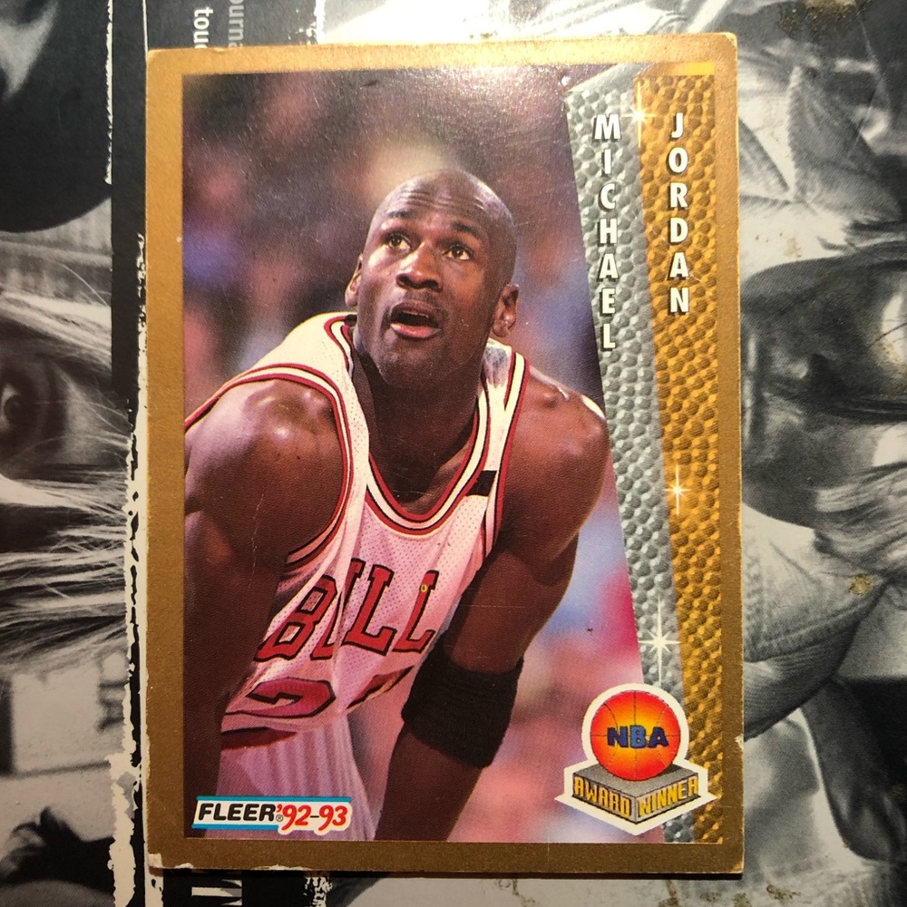 Vintage 90s Michael Jordan Sports Trading Card
